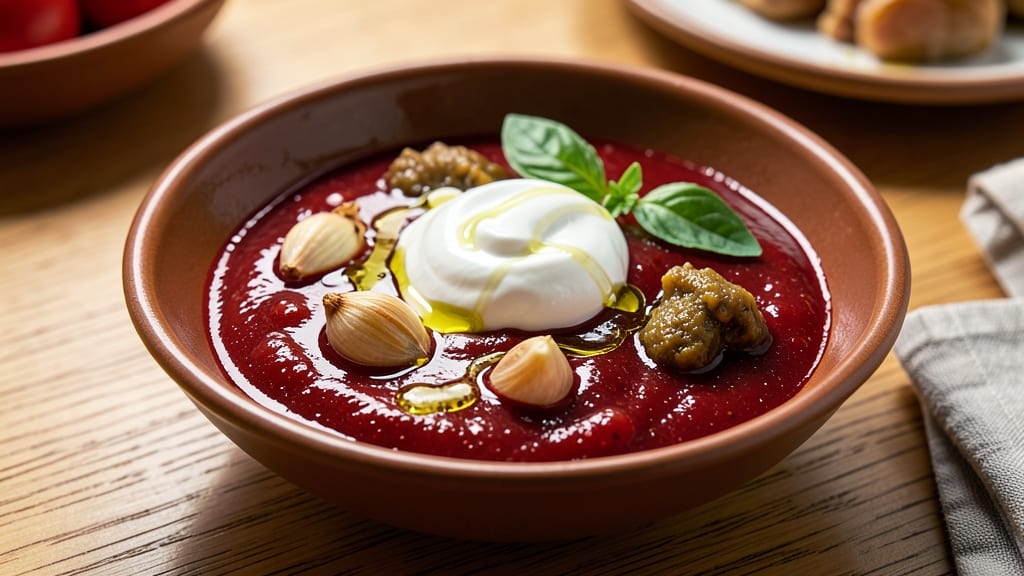 Sunday Sauce Recipe Without Meat: Smoky Roasted Garlic and Tomato Velvety Richness