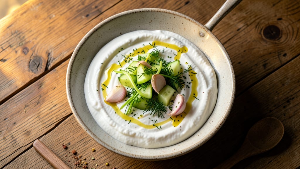 Barefoot Contessa Tzatziki Sauce Recipe: Crisp Celery Crowns and Greek Yogurt Freshness