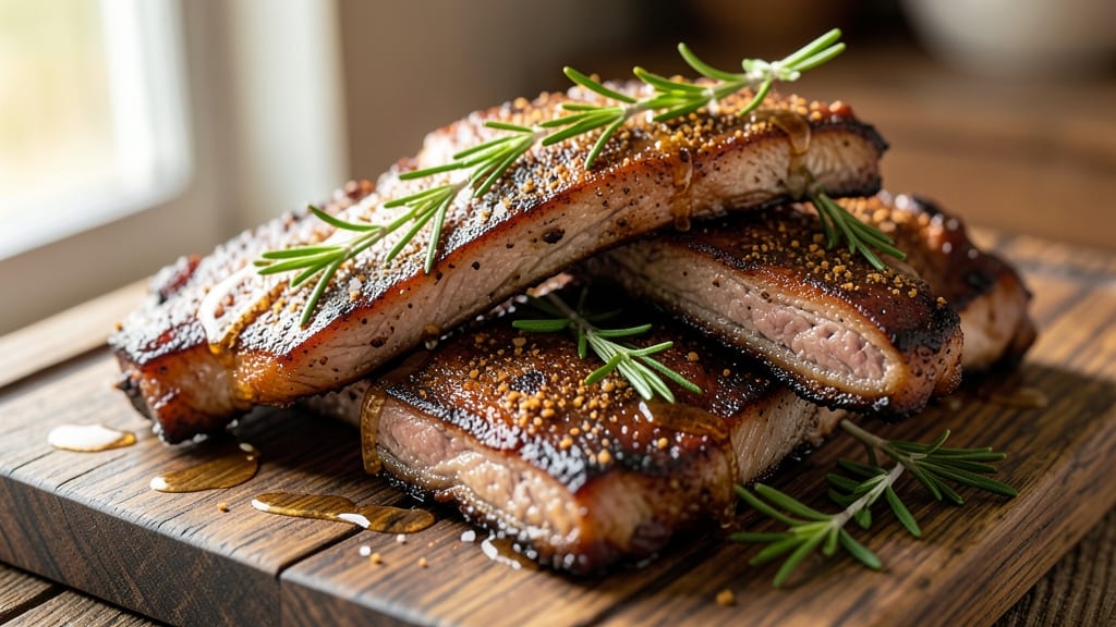 Dry-Rubbed Ribs Recipe No BBQ Sauce: Smoky Spice Crust That Sticks to Every Bite