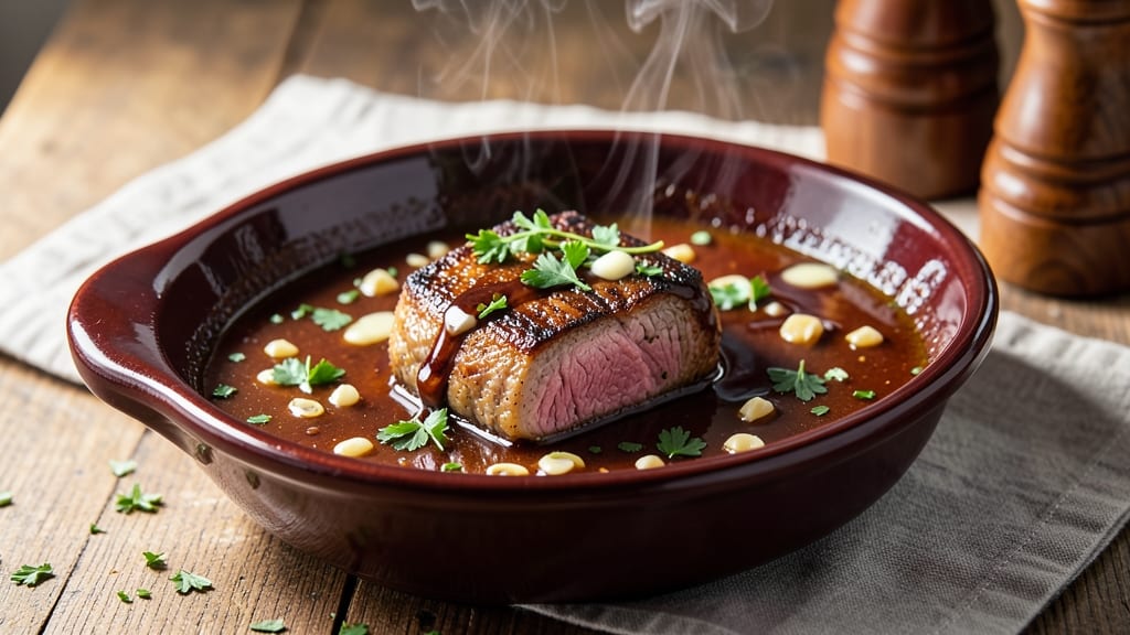 Au Jus Recipe With Worcestershire Sauce: Deep Umami Pan Sauce in 15 Minutes