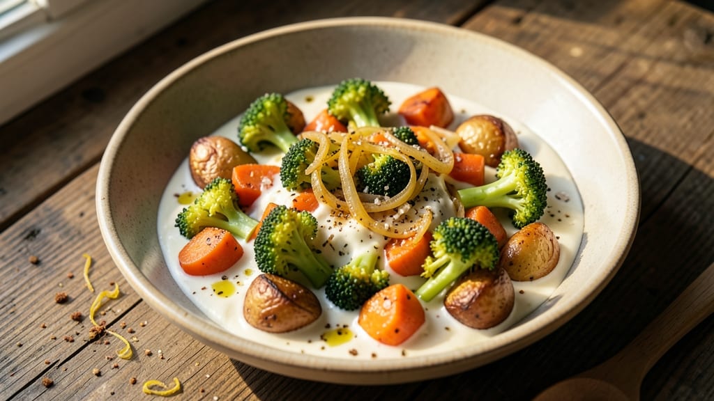 Baked Vegetables in White Sauce Recipe: One-Pan Comfort with Crispy Edges