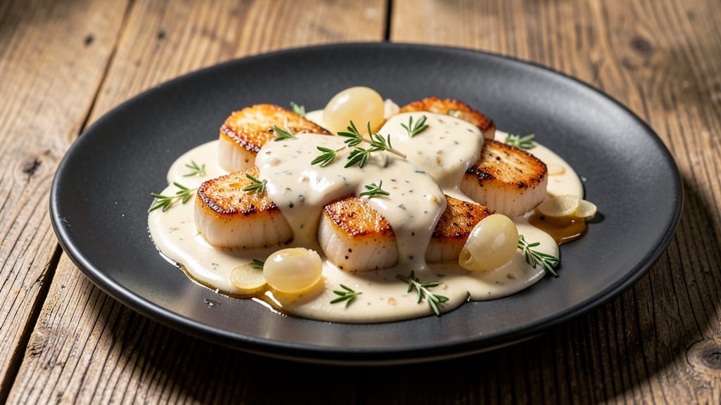 Baked Scallops in Cream Sauce Recipe: Golden Crisp Edges and Silky Centers