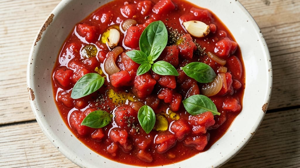 Amish-Style Pizza Sauce Recipe: Homemade Tomato Depth Without Canning Aftertaste