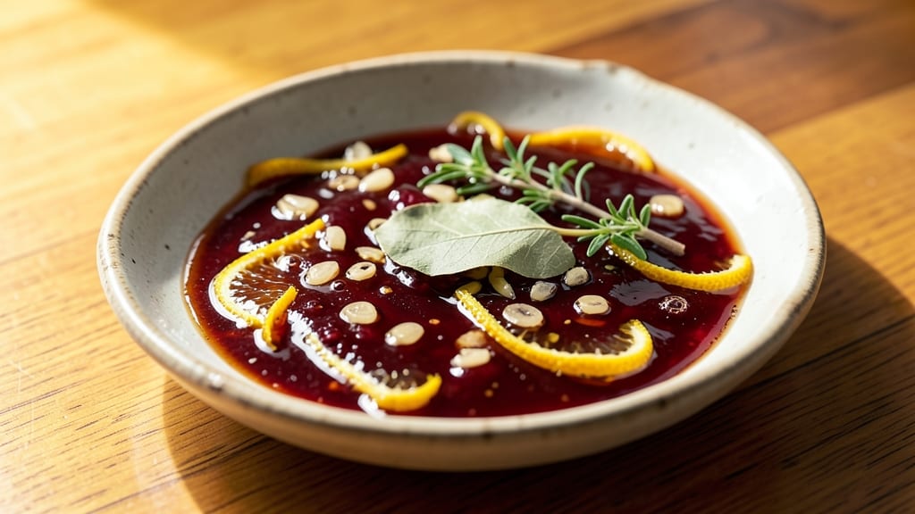 Banyuls Sauce Recipe: Red Wine Reduction With Orange Zest Twist