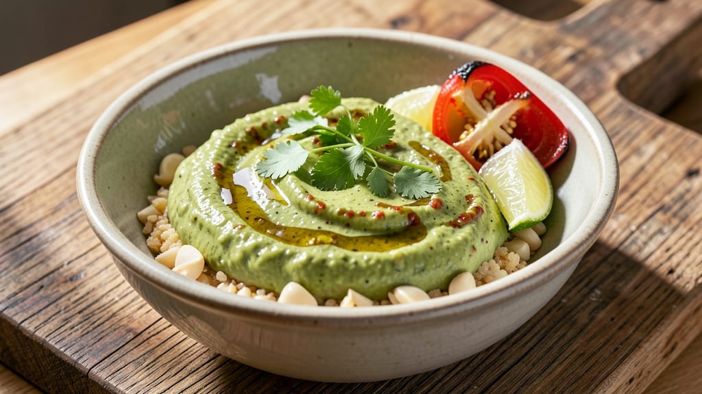 Avocado Jalapeño Sauce Recipe: Velvety Green Heat With Crisp Celery Crowns
