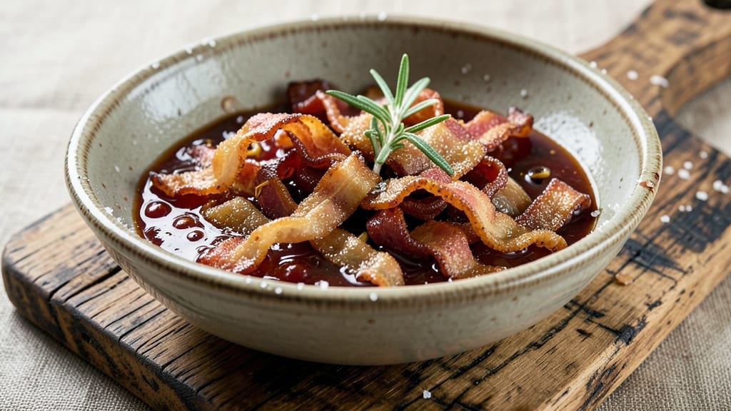 Bacon BBQ Sauce Recipe: Smoky Sweet Glaze With Crispy Bacon Bits