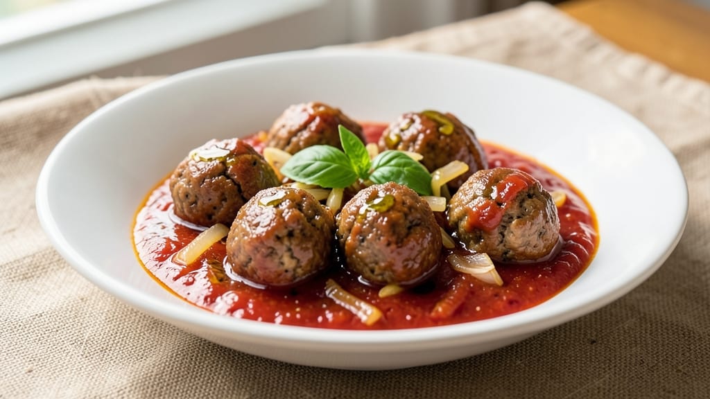 Basic Meatball Sauce Recipe: Simmered Tomato Depth in 20 Minutes