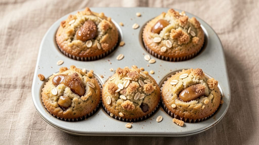Banana Oatmeal Muffins Recipe With Applesauce: Moist Bites Packed With Apple Spice