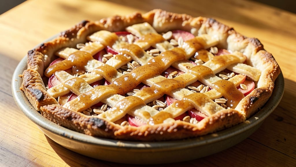 Apple Pie Recipe With Applesauce: Warm Spice Layer Between Crusts
