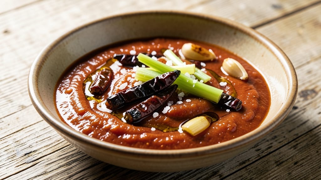 Bear Flag Tommy Sauce Recipe: Smoky Chipotle-Tomato Swirl With Celery Crown Crunch