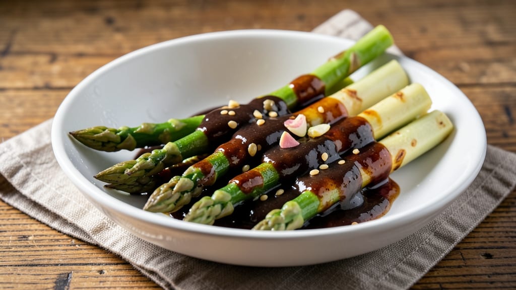 Asparagus with Black Bean Sauce Recipe: Smoky Garlic Umami Glaze That Elevates Greens