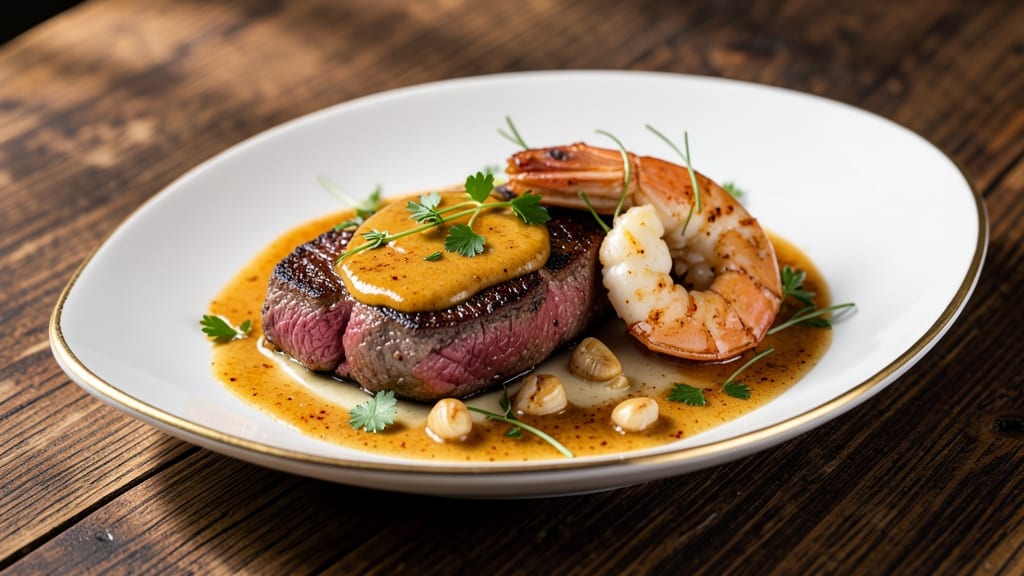 Surf and Turf Sauce Recipe: Smoky Garlic Butter With Crispy Herb Crunch