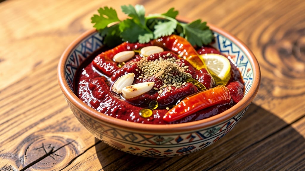Arabic Hot Sauce Recipe: Smoky Harissa Heat With Fresh Garlic Zing