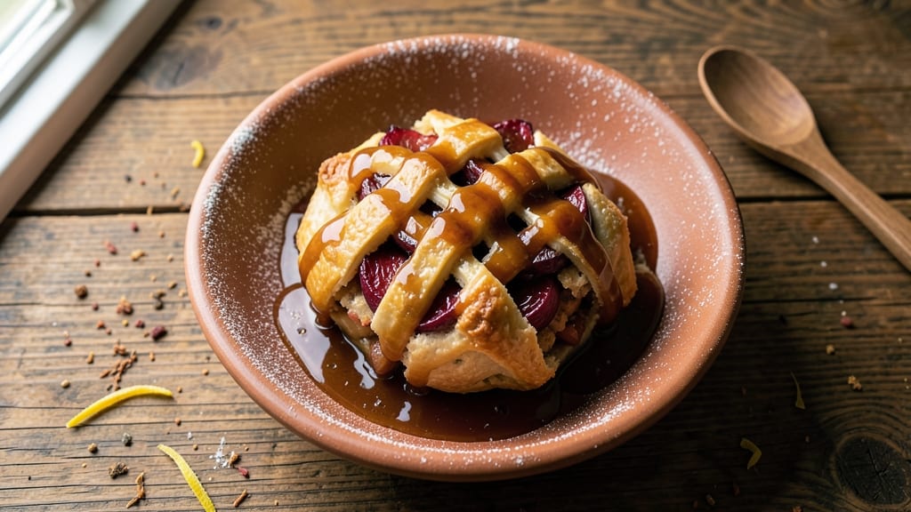 Apple Dumpling Recipe with Caramel Sauce: Warm Spiced Apples Hugged by Buttery Crust
