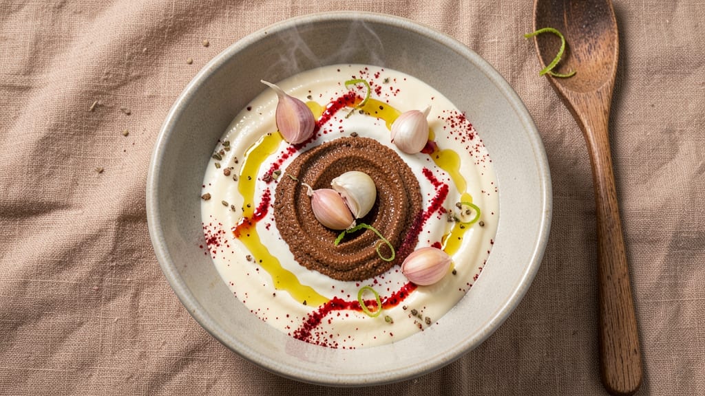 Arayes Sauce Recipe: Smoky Tahini-Yogurt Fusion With Crunchy Za'atar Topping
