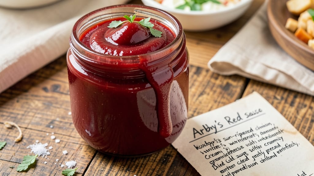 Arby's Red Sauce Recipe: Copycat Cream Cheese Crunch With Celery Crowns