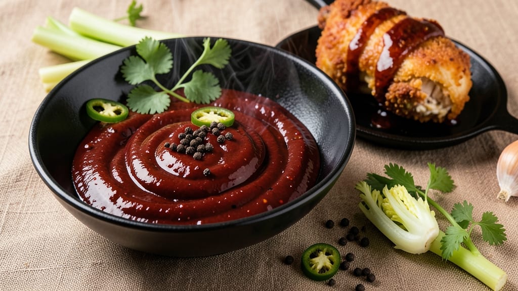 Copycat Guthrie's Sauce Recipe: Smoky Chipotle Cream Cheese Crunch With Celery Crowns