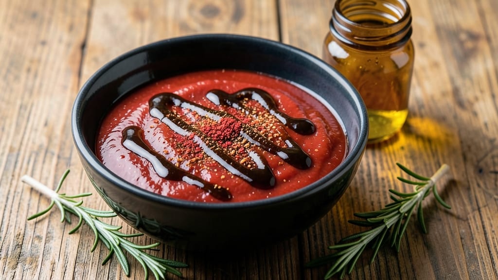 Balsamic Vinegar Barbecue Sauce Recipe: Deep Umami Tang With Caramelized Sweetness