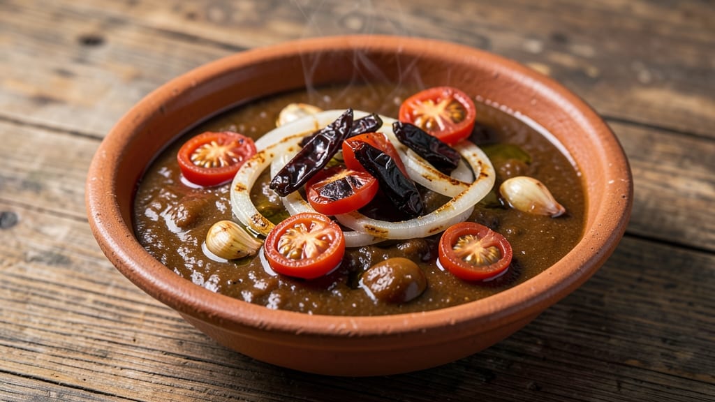 Authentic Mexican Brown Enchilada Sauce Recipe: Smoky Chipotle-Tomato Depth in One Pot