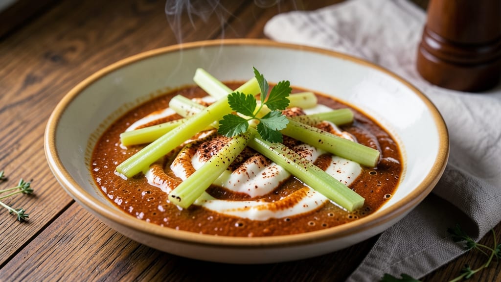 Argo Cheese Sauce Recipe: Celery Crown Crunch Meets Smoky Herb Cream Twist