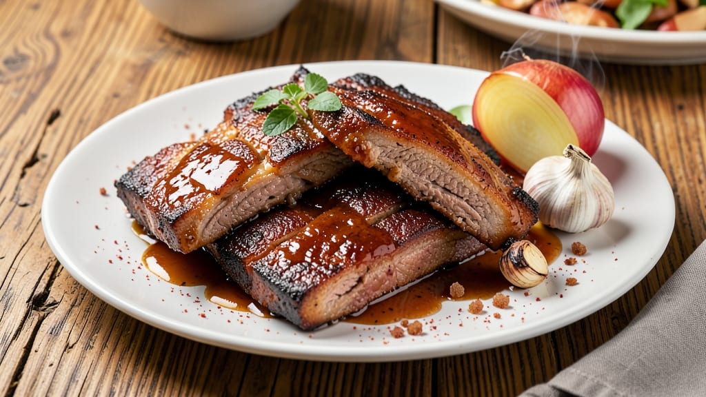 Barbecue Sauce Ribs Recipe: Oven-Baked Fall-Off-The-Bone Tenderness