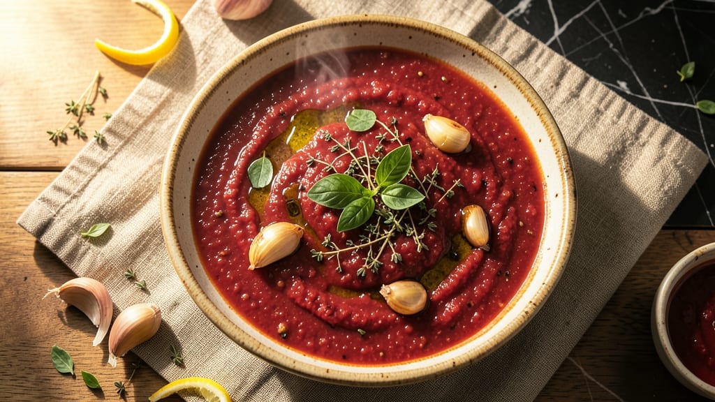 All Natural Pizza Sauce Recipe: Fresh Tomato Blush Without Canned Aftertaste