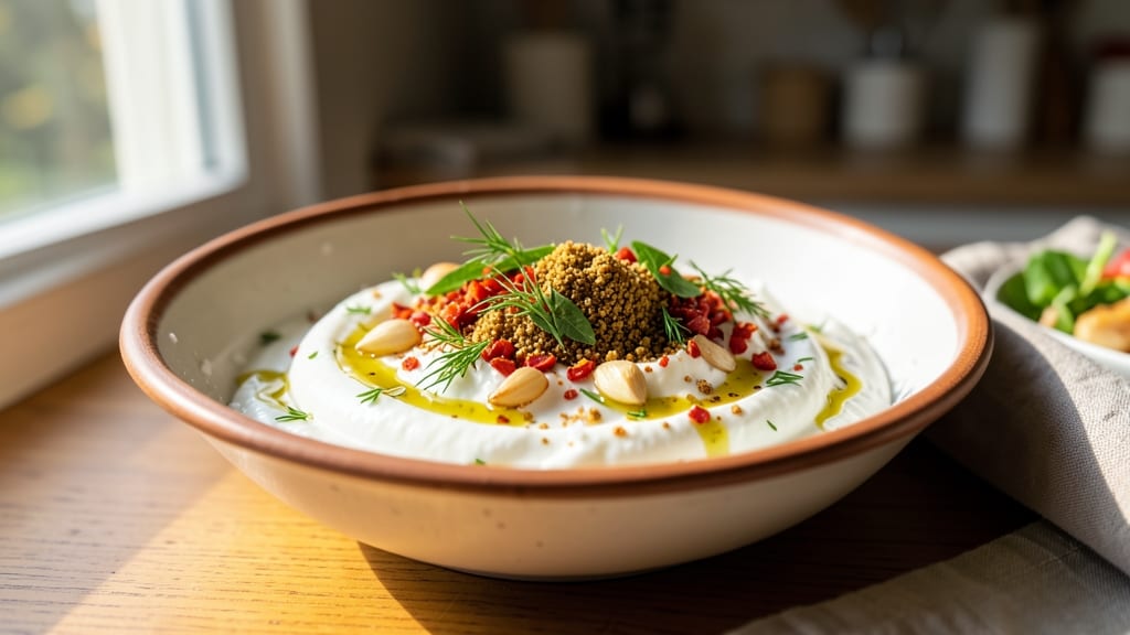 Armenian Manti Sauce Recipe: Spicy Garlic-Yogurt Velvety Richness