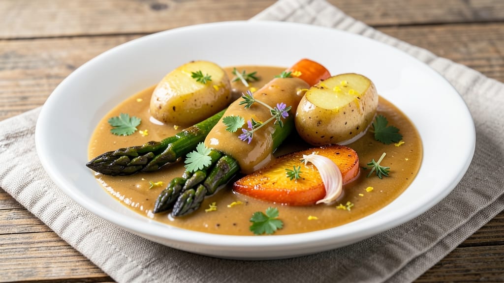 Butter Sauce Recipe for Vegetables: Rich Garlic-Herb Velvety Drizzle